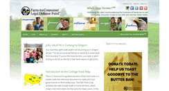 Desktop Screenshot of farmtoconsumer.org